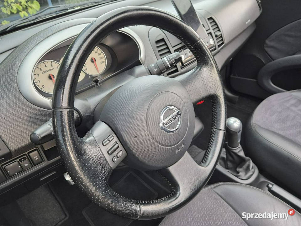 Nissan Micra 14 GWARANCJA tekna cabrio skóry elektrochrom. lusterko wst. Warszawa
