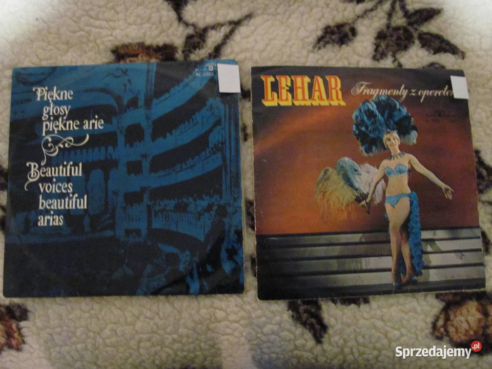 Piękne głosy piękne arie i Lehar zestaw 2 płyt Lublin
