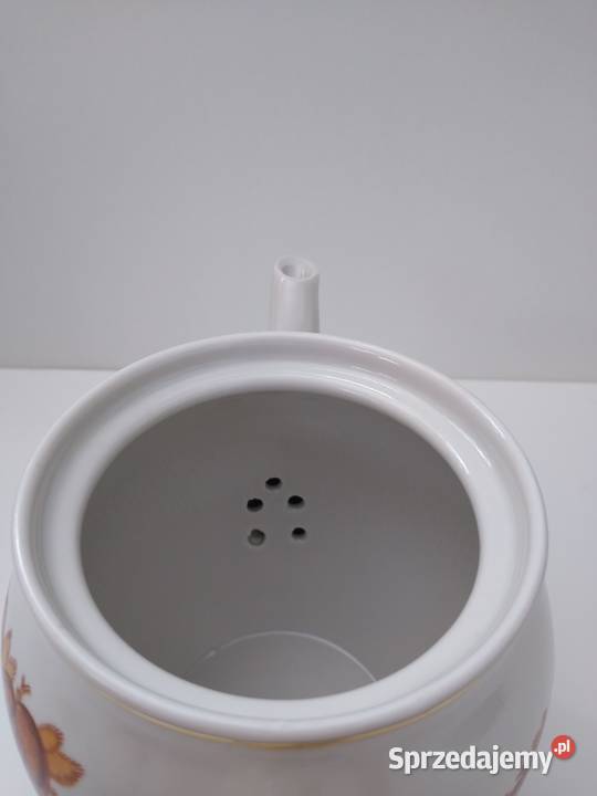 Zestaw czajnik czajniki cukiernica Porcelana Gdańsk