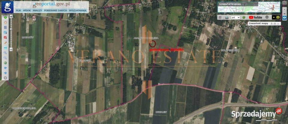 Działka rolna 3000 m2 do negocjacji polna Adamów Drwalewski sprzedam