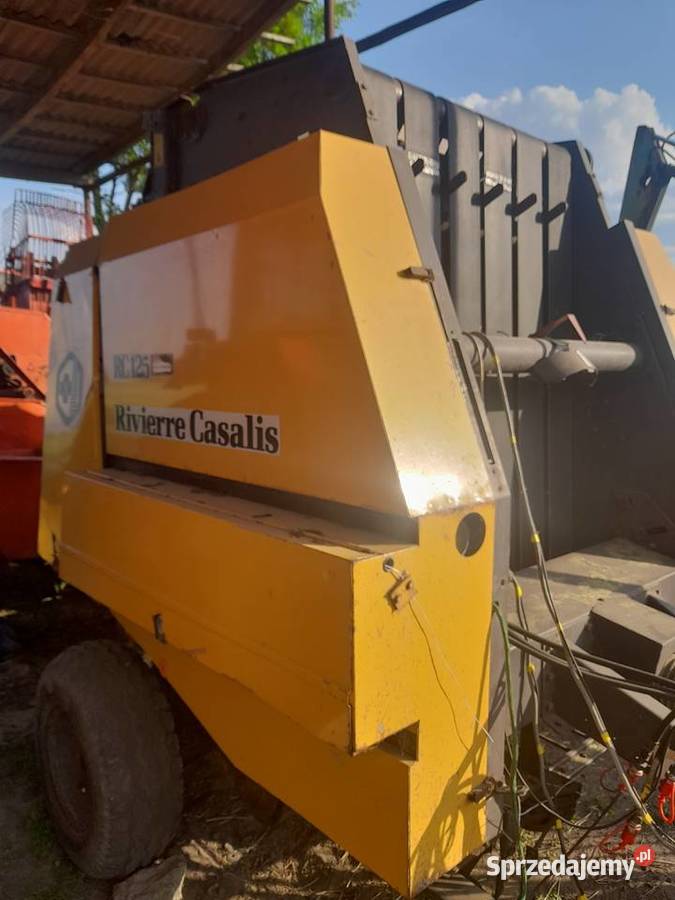 Prasa rolująca Rivierre casalis 125 Nowe pasy nieuszkodzony Włocławek