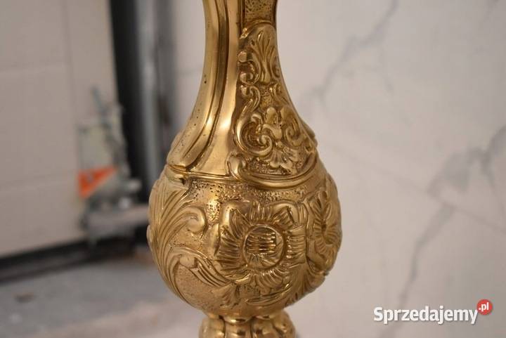 Królewski Stół Empire Marmur Zdobienia Brąz małopolskie