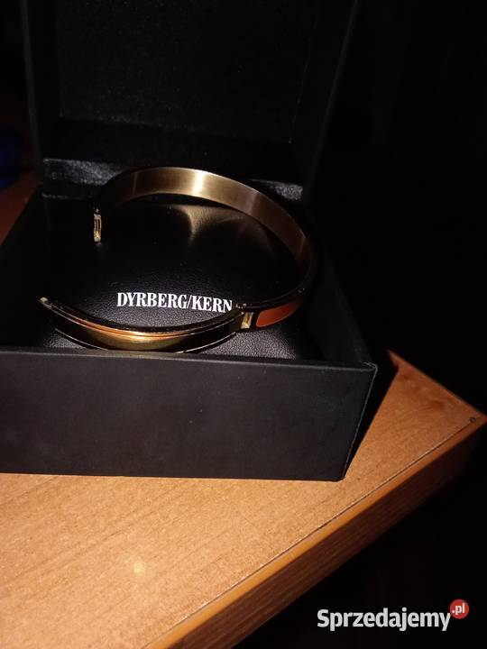 Bransoleta pozłacana DybergKern vintage Poznań