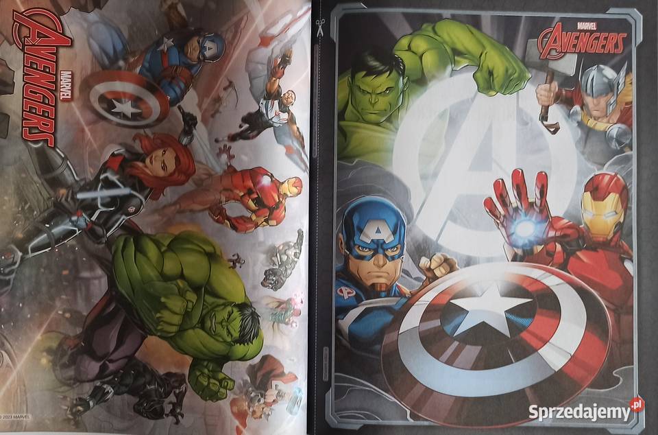 Naklejki Nalepki Marvel Avengers 230 Naklejek