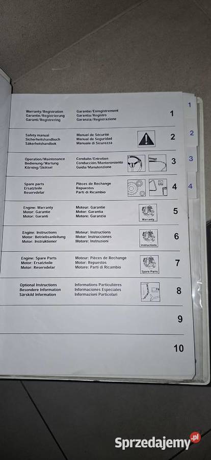 Instrukcja Serwisowa Dynapac CC900 DTR Schematy wielkopolskie Ostrów Wielkopolski