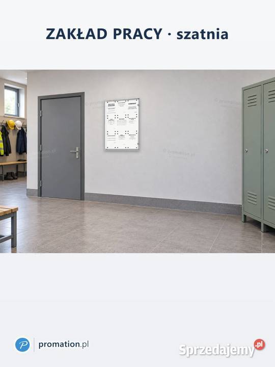 Tablica ogłoszeniowa magnetyczna 9A4 do klatki