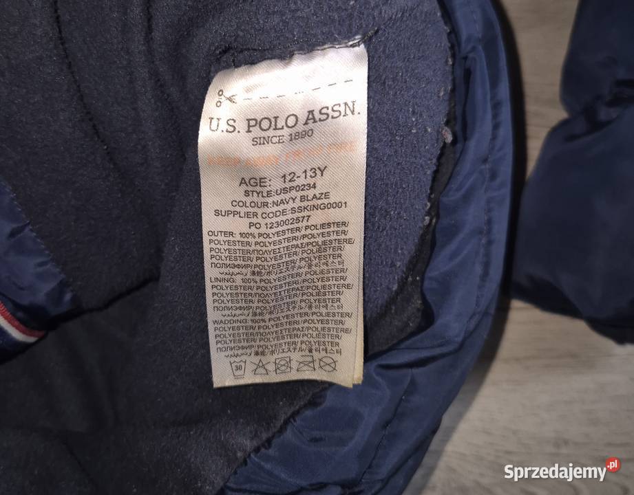 Kurtka chłopiec ocieplana US Polo Assn 158