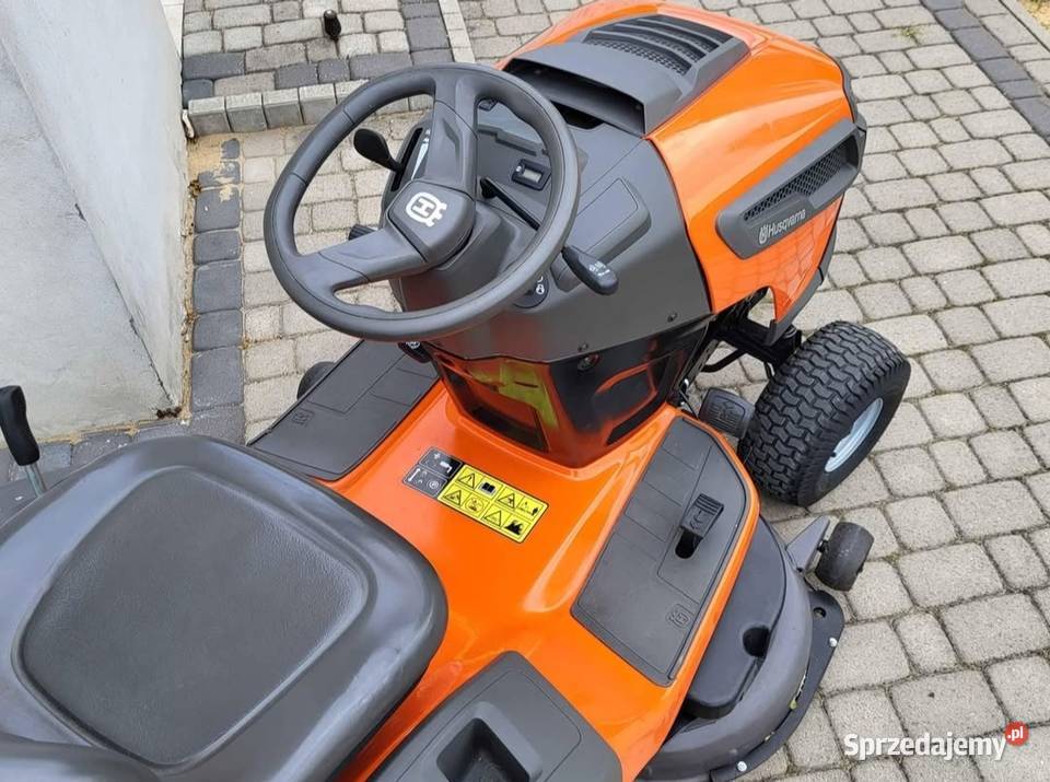 HUSQVARNA TC242T 24 traktorek kosiarka z koszem Dymki