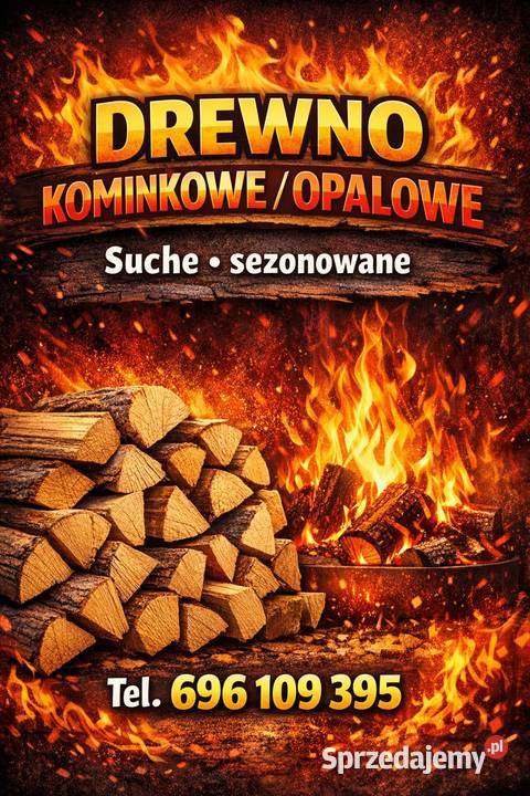 Suche drewno kominkowe opalowe Brańszczyk
