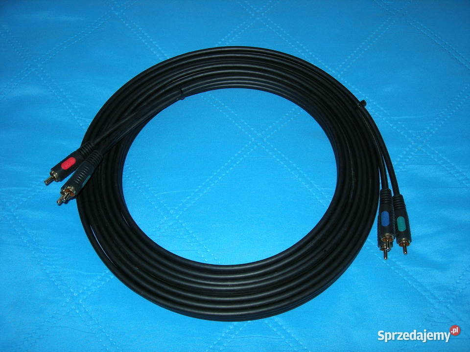 Kabel component ProLink 5m 3RCAx2 Nowa Sól