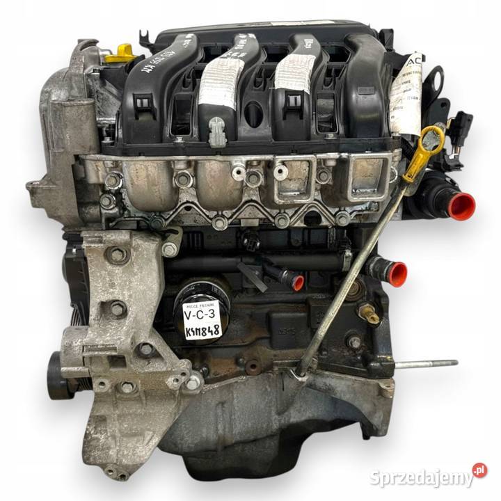 SILNIK K4M848 Renault Megane III Scenic 16 16V Silniki kompletne Chełm