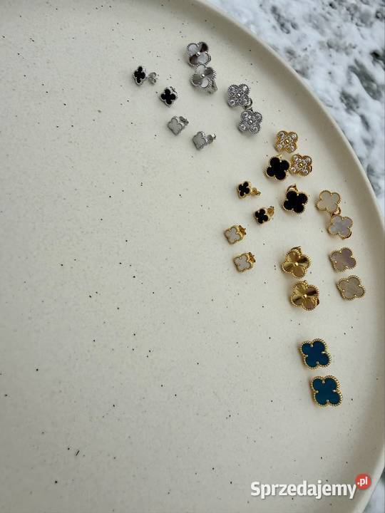 kolczyki na sty l van Cleef arpels Alhambra Kolczyki Gdynia