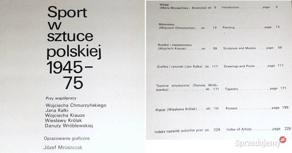 Sport w sztuce polskiej 194575 M