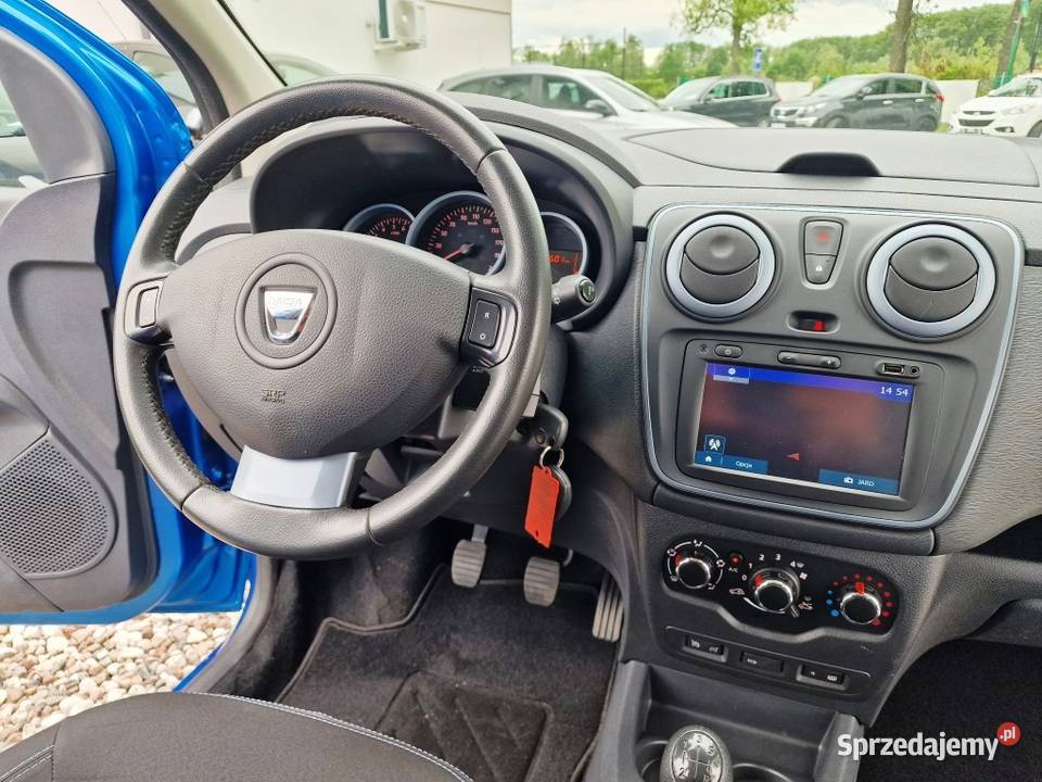Dacia Lodgy Stepway 115 Sprowadzony Opłacony nieuszkodzony Białystok sprzedam