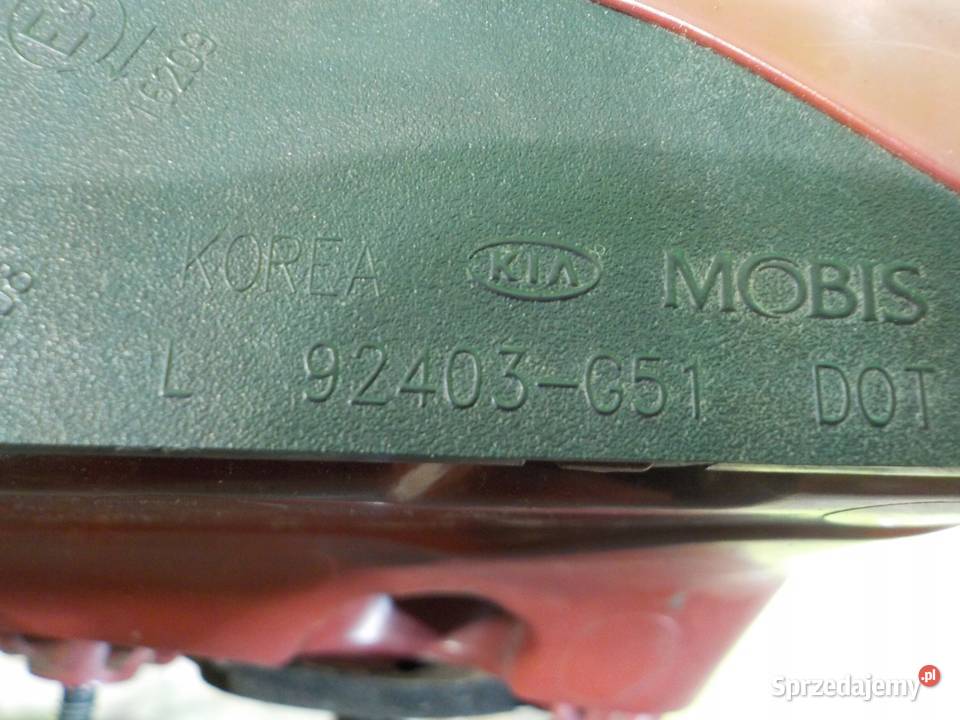 KIA NIRO I 16 GDI aut 19r KOMBI lampa lewa tyl w Lampy tylne mazowieckie