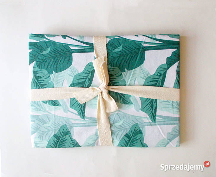 liście obrus 110 x 160 miętowy obrus Łódź sprzedam