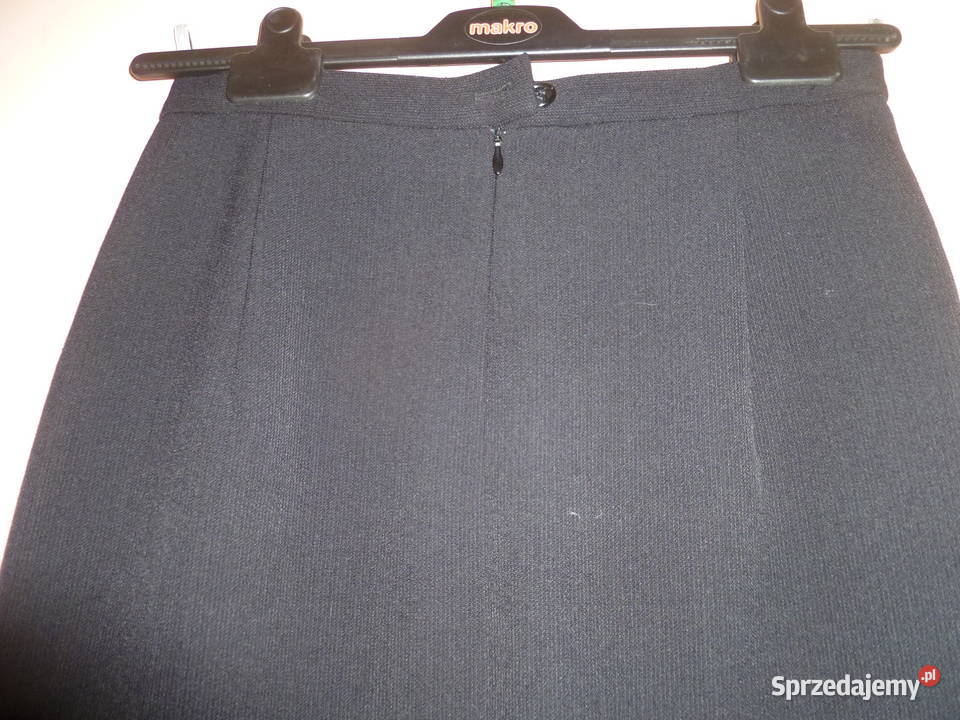 Spódnica czarna ołówkowa maxi czarny Kraków