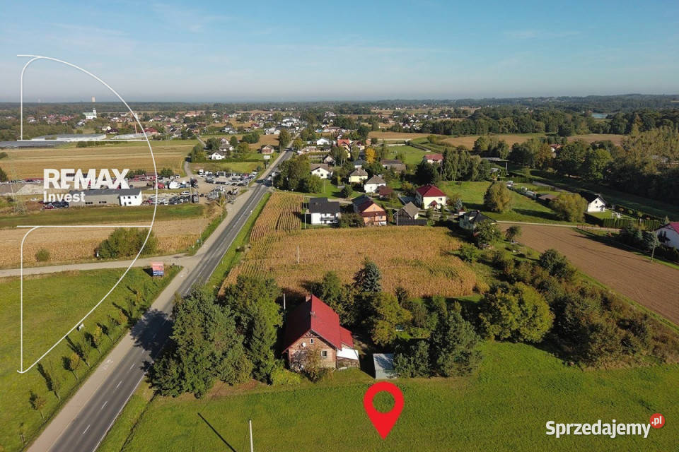 Działka inwestycyjna obok stacji paliw Bielany