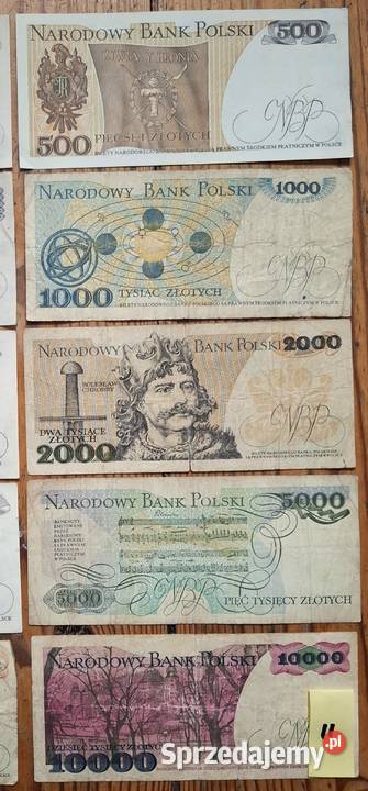 Zestaw Banknotów PRL II