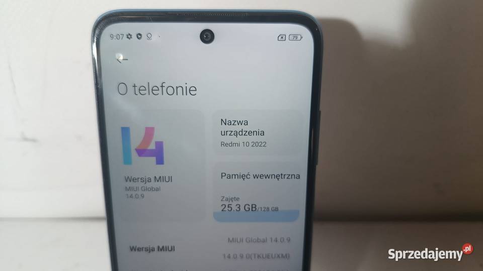 Smartfon Redmi 10 2022 4128GB sprzedam