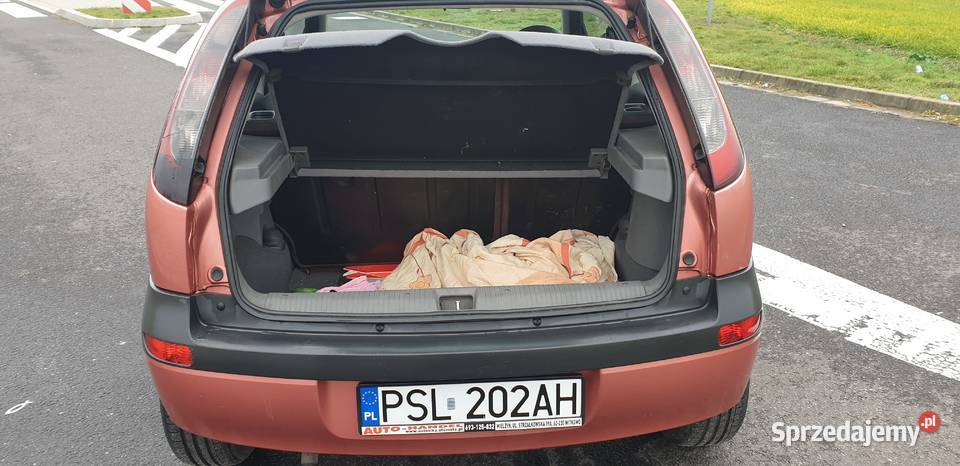 Opel corsa C Comfort 2001 10 2lata opłaty bez nieuszkodzony Corsa Słupca