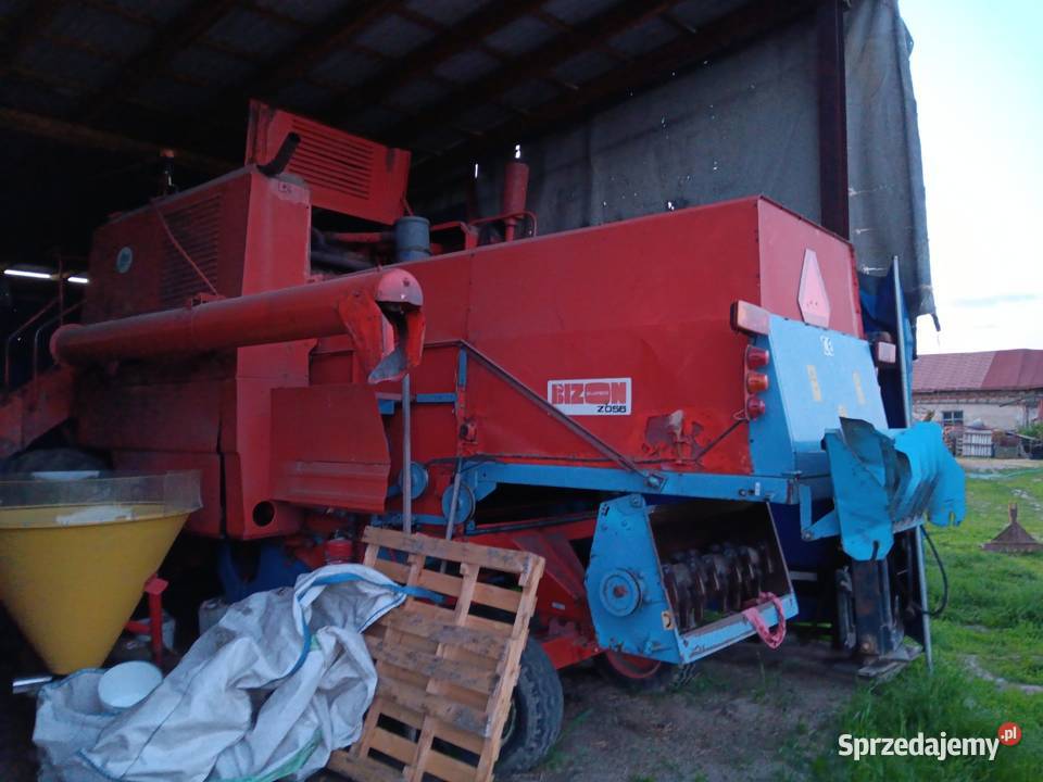 Kombajn zbożowy bizon 89r sieczkarnia Deutz Zbożowe Łazów