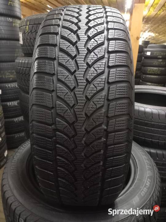 2x Opona używana zimowa 23555R18 BRIDGESTONE 209 zima podlaskie