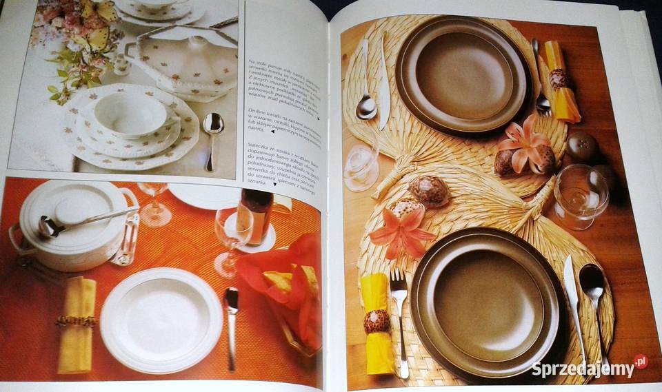 Stół pięknie nakryty Hans Tapper twarda lubelskie Chełm sprzedam