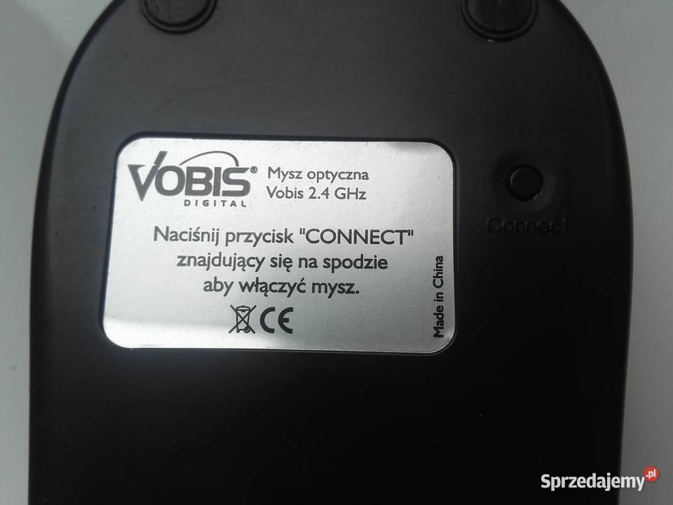 Myszka Vobis bezprzewodowa z stacją USB sensor Bydgoszcz