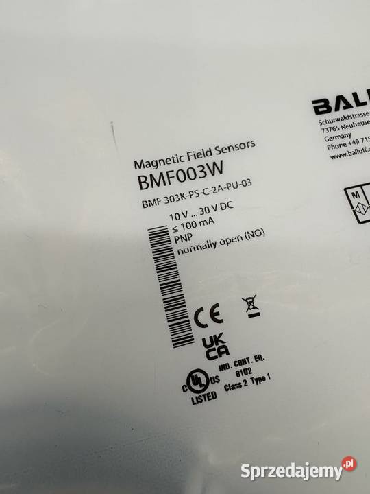 Balluff BMF003W BMF 303KC2APU03 Czujnik pola Biznes i Przemysł