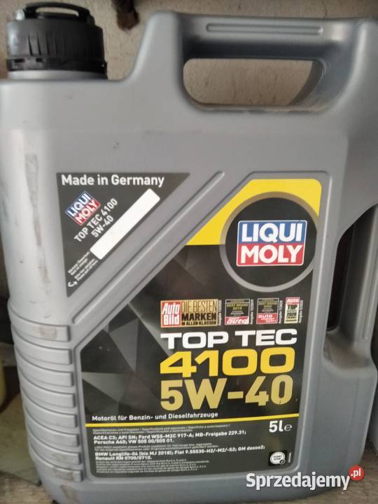 Olej silnikowy Liqui Moly Top Tec 4100 Oleje silnikowe Lublin