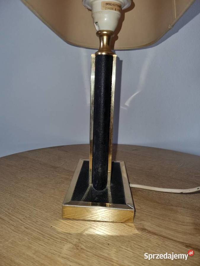 Lampa stołowa lata 7080 vintage Oświetlenie wielkopolskie Wola Podłężna sprzedam