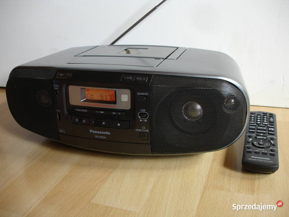 Radiomagnetofon PANASONIC RXD55A PILOT Radioodtwarzacze lubuskie