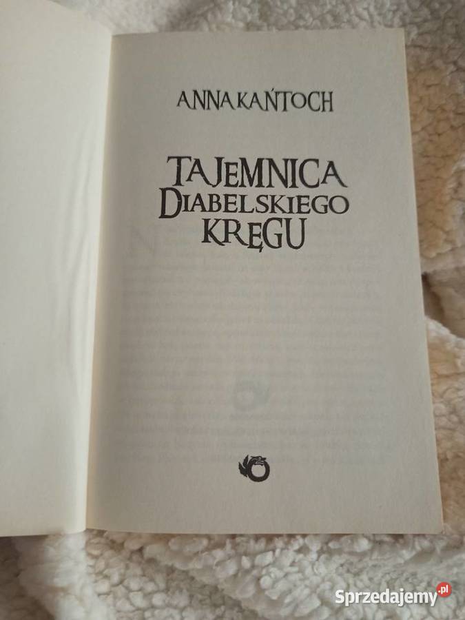 Tajemnica Diabelskiego Kręgu Anna Kańtoch Kultura i Rozrywka wielkopolskie Rawicz