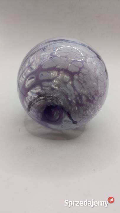 Wazon ze szkła dmuchanego artystyczny Zamość