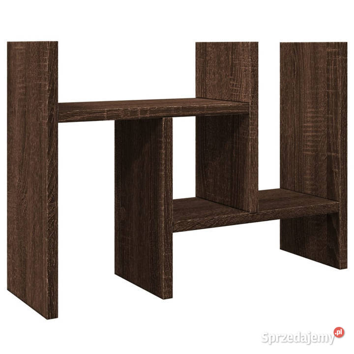 Organizer na biurko brązowy dąb 345x155x355 Warszawa