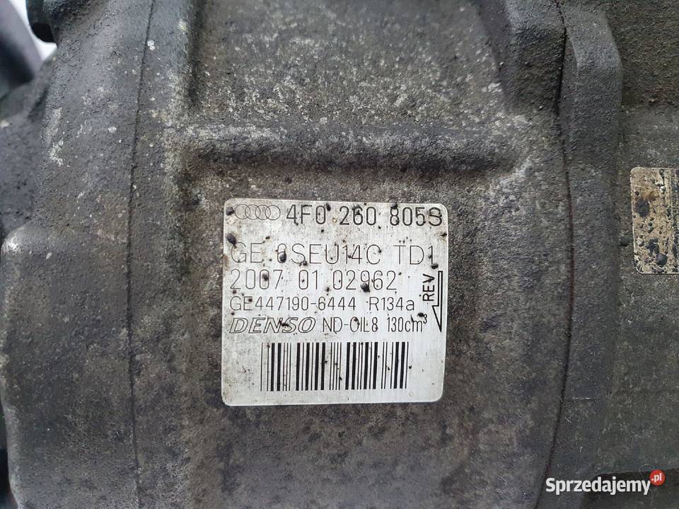 SPRĘŻARKA KLIMATYZACJI Audi A6 30 TDI 4F0260805S Chełm