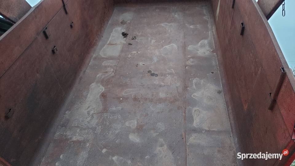 Przyczepa skorupowa Brimont 8t własna hydraulika lubelskie Ryki