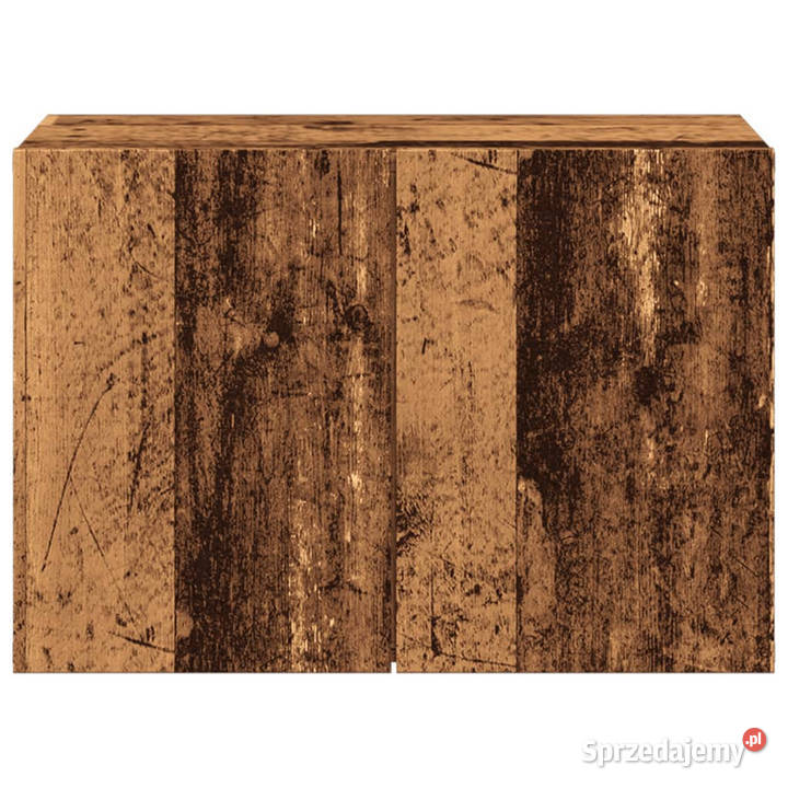 Ścienna szafka TV stare drewno 60x30x41 WM857662 Warszawa sprzedam