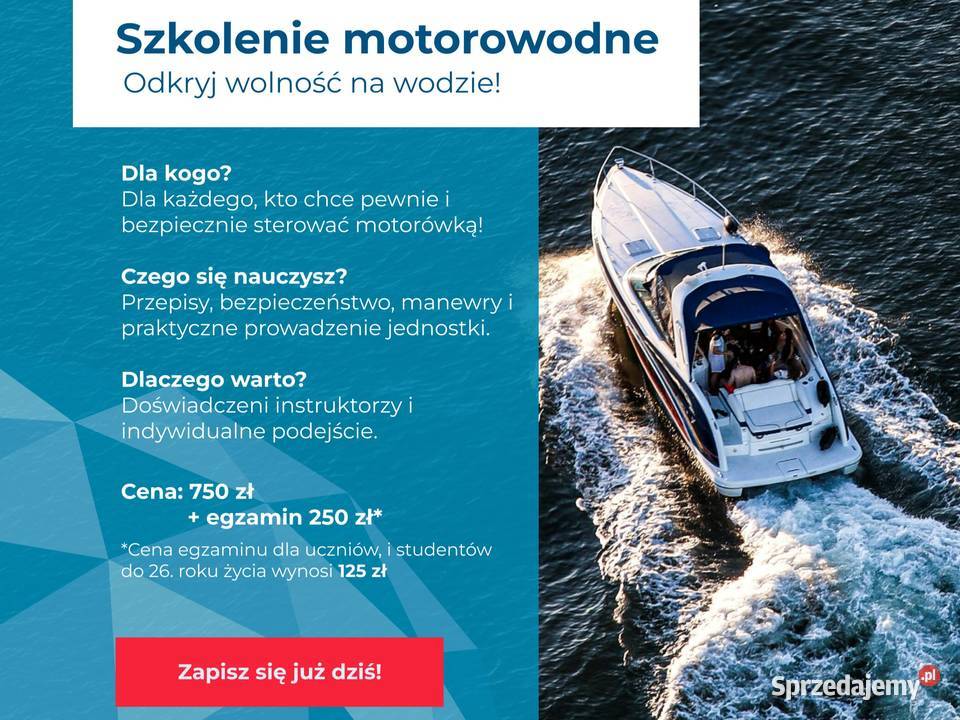 Szkolenia motorowodne Giżycko