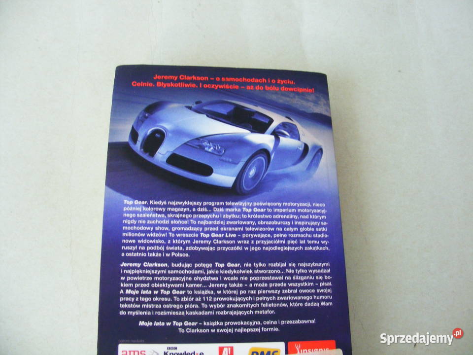 Clarcson Moje lata w Top Gear sprzedam