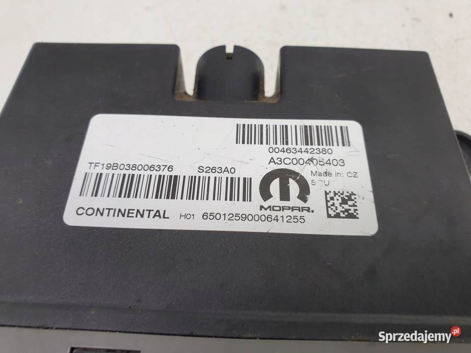 Fiat Doblo II lift MODUŁ STEROWNIK A3C00405403 Chełm