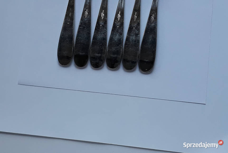Widelce obiadowe 4 KŁOS Gerlach sztućce PRL sprzedam