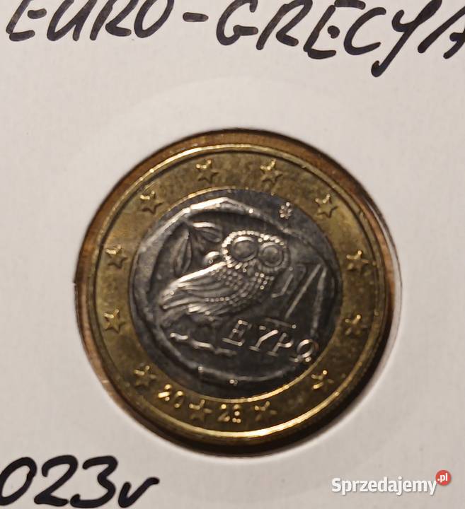 1 Euro Grecja 2023 r Numizmatyka