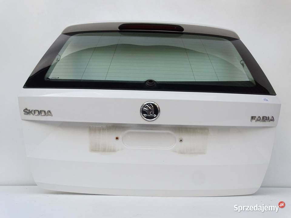 KLAPA TYŁ TYLNA BAGAŻNIKA SZYBA LF9E SKODA FABIA