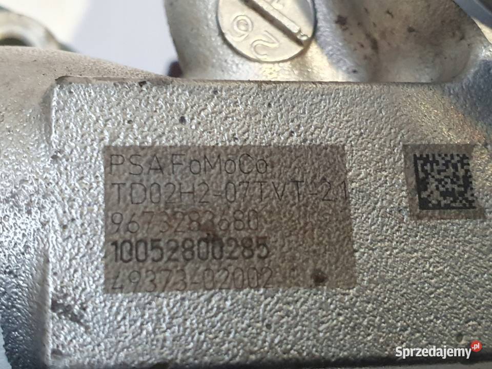 TURBOSPRĘŻARKA Peugeot 308 Partner 16 HDI turbo Chełm sprzedam