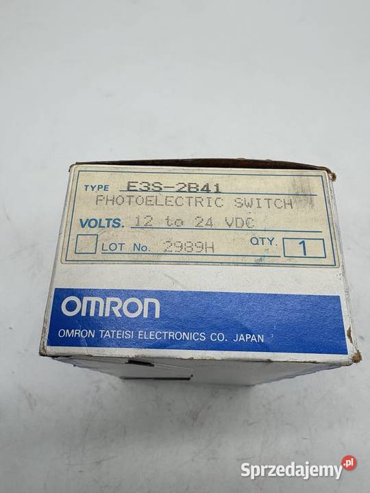 Omron E3S2B41 Czujni fotoelektryczny mazowieckie Warszawa sprzedam