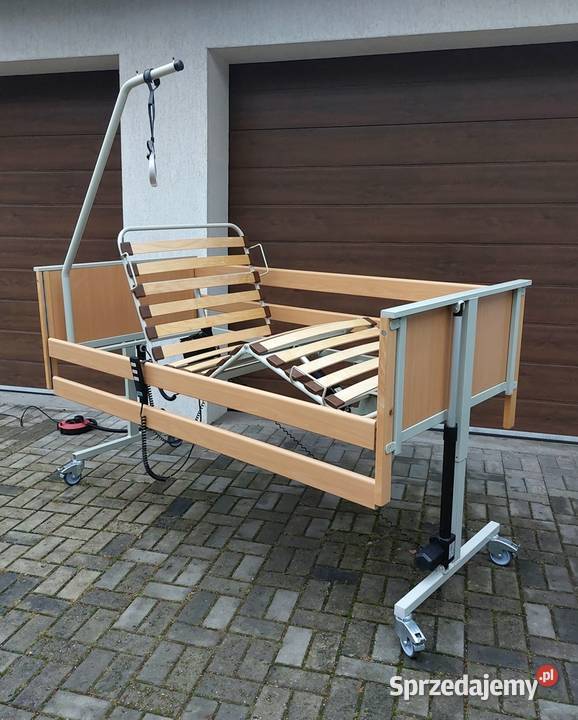 Łóżko rehabilitacyjne AKS sterowane elektrycznie śląskie Zawiercie