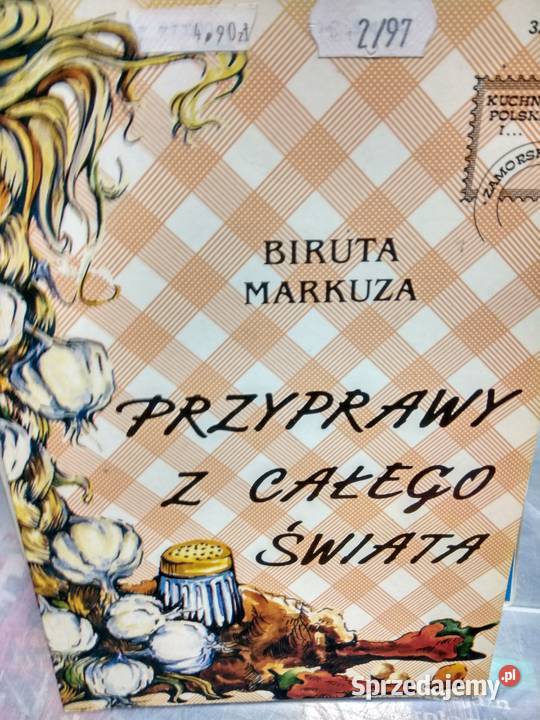 Przyprawy z całego świata książki antykwariat Warszawa