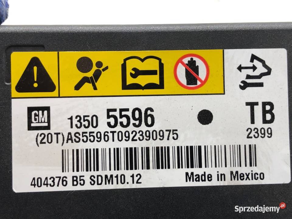 SENSOR AIRBAG OPEL INSIGNIA A 13505596 0817